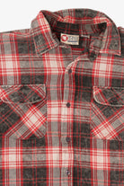 Vintage Red Sports Afield Button Up Flannel Shirt (1990s)