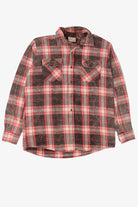 Vintage Red Sports Afield Button Up Flannel Shirt (1990s)