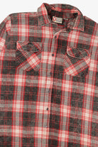 Vintage Red Sports Afield Button Up Flannel Shirt (1990s)