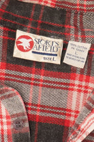 Vintage Red Sports Afield Button Up Flannel Shirt (1990s)