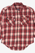 Vintage Red Canyon Creek Button Up Flannel Shirt (1990s)
