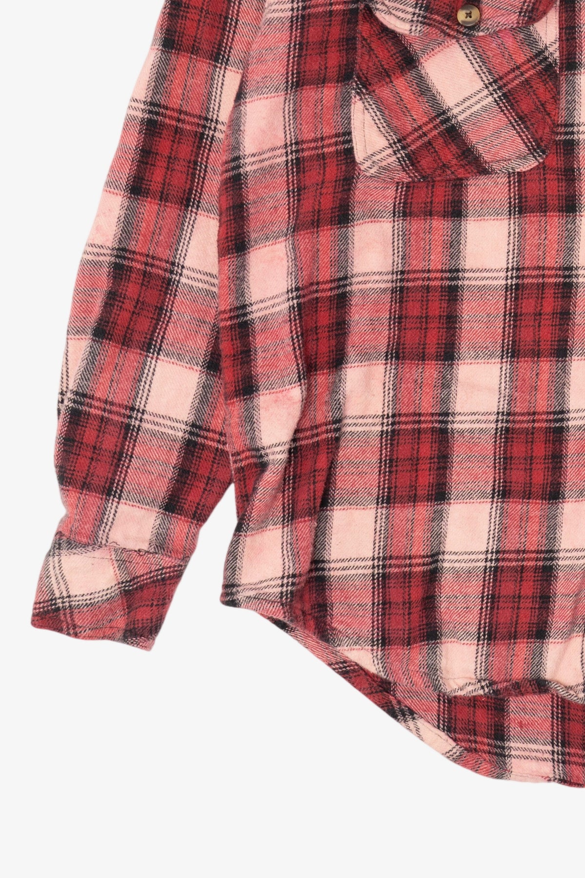 Vintage Red Canyon Creek Button Up Flannel Shirt (1990s)