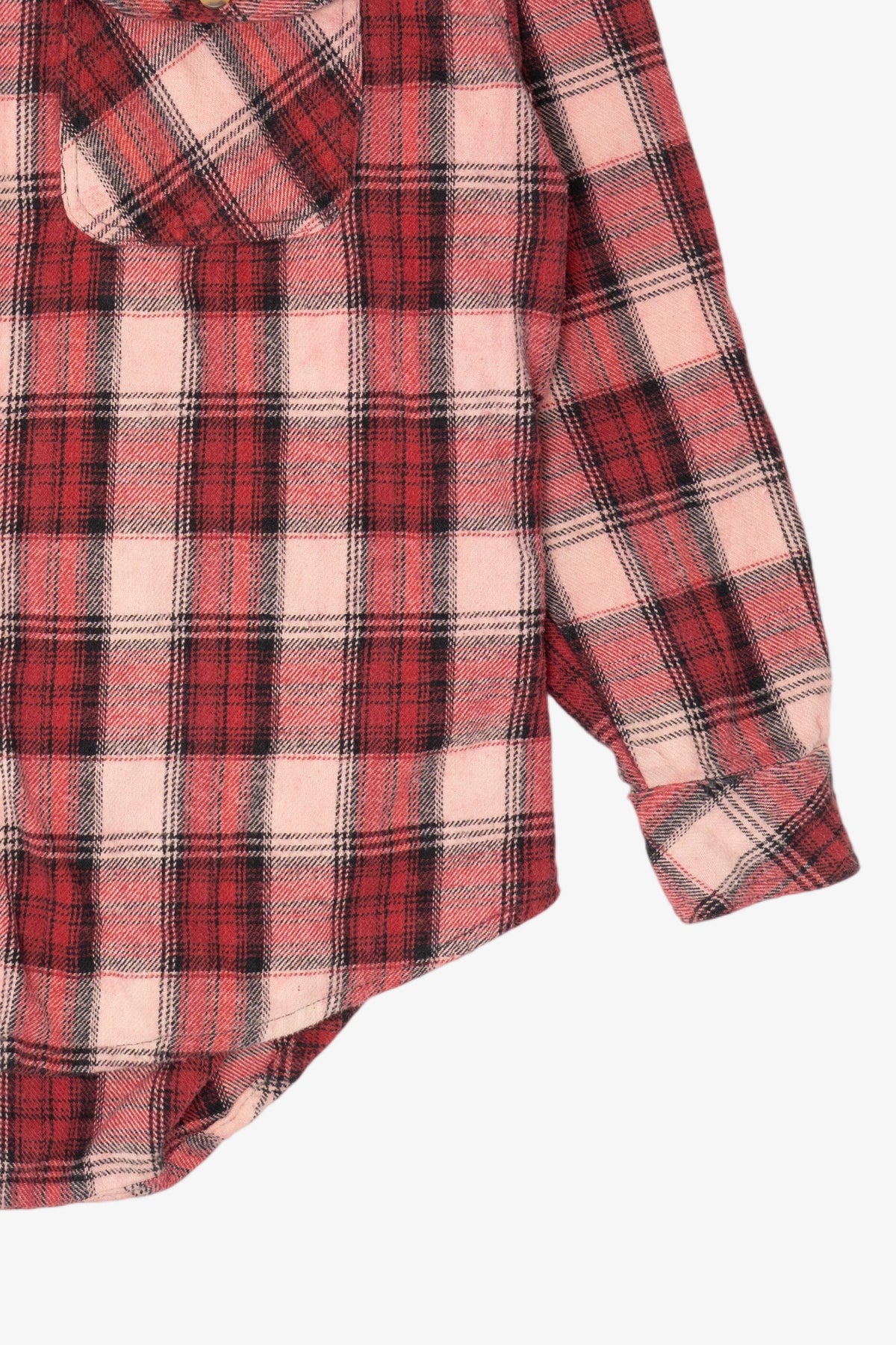 Vintage Red Canyon Creek Button Up Flannel Shirt (1990s)