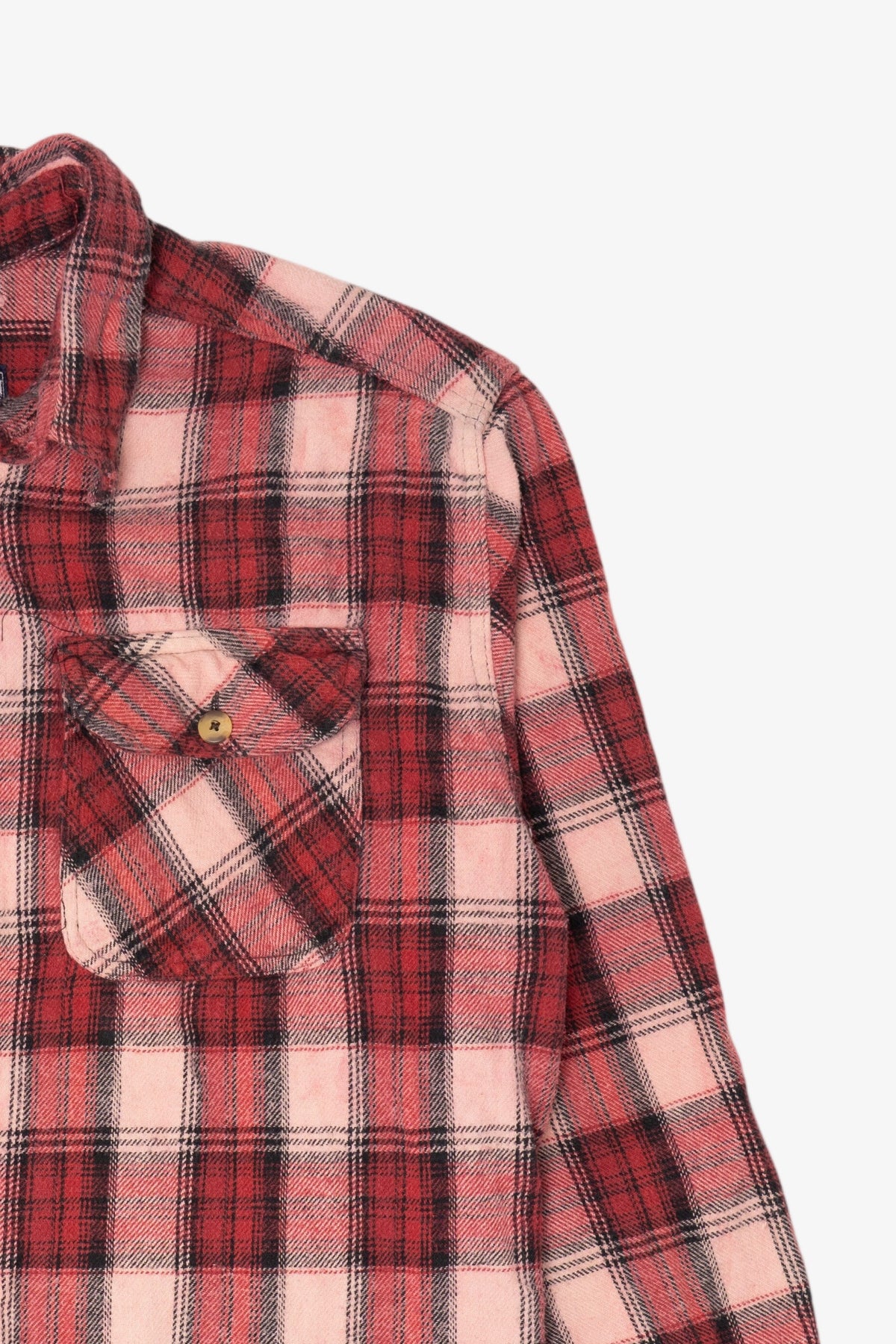 Vintage Red Canyon Creek Button Up Flannel Shirt (1990s)