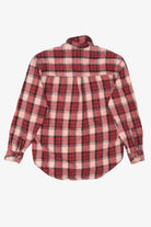 Vintage Red Canyon Creek Button Up Flannel Shirt (1990s)