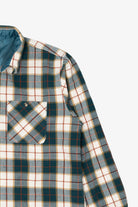 Vintage Green Plaid John Blair Button Up Flannel Shirt (1990s)