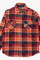 Orange Freedom Foundry Button Up Flannel Shirt (2010s)