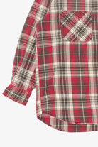 Vintage Red Big Mac Button Up Flannel Shirt (1990s)