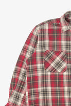 Vintage Red Big Mac Button Up Flannel Shirt (1990s)