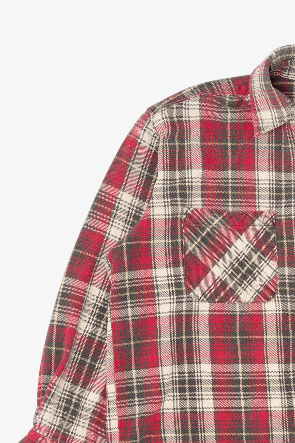 Vintage Red Big Mac Button Up Flannel Shirt (1990s)