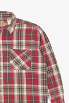 Vintage Red Big Mac Button Up Flannel Shirt (1990s)