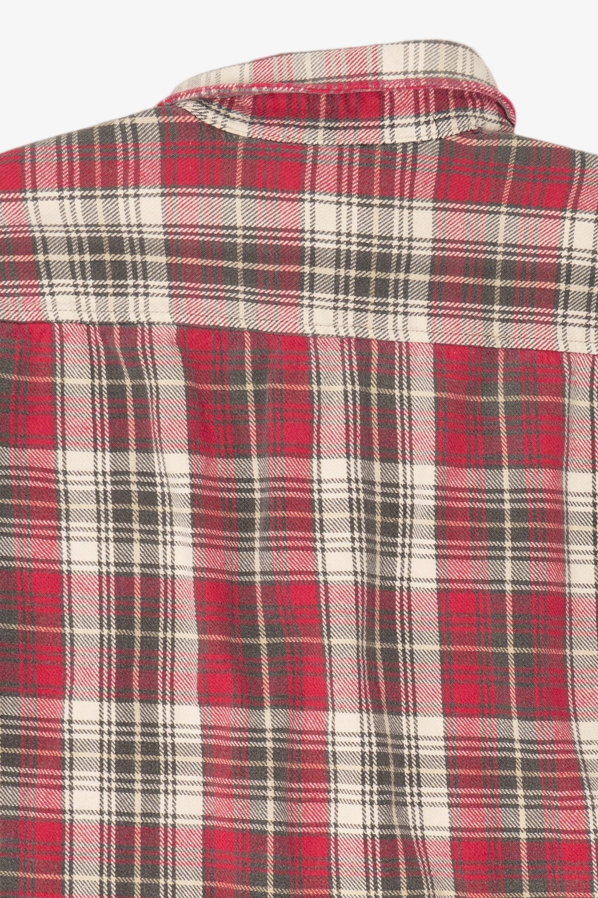 Vintage Red Big Mac Button Up Flannel Shirt (1990s)