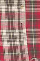 Vintage Red Big Mac Button Up Flannel Shirt (1990s)