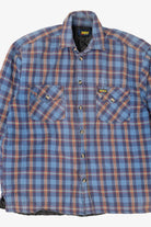 Vintage Blue Blåkläder Quilt Lined Flannel Shirt (1990s)
