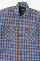 Vintage Blue Blåkläder Quilt Lined Flannel Shirt (1990s)
