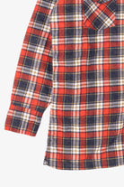 Vintage Red Ely Cattleman Quilt Lined Button Up Flannel Shirt (1990s)