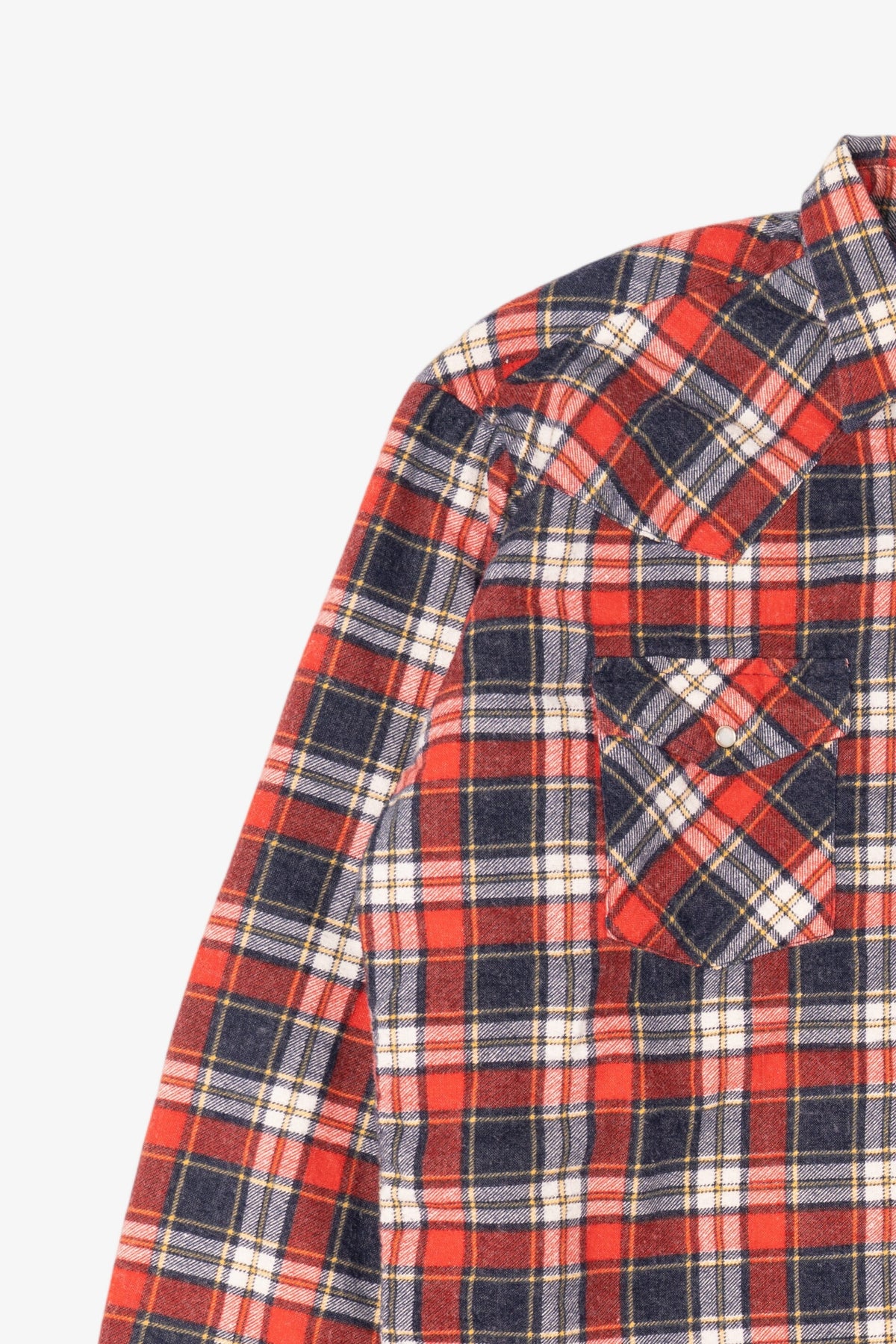 Vintage Red Ely Cattleman Quilt Lined Button Up Flannel Shirt (1990s)