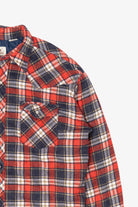 Vintage Red Ely Cattleman Quilt Lined Button Up Flannel Shirt (1990s)