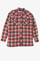 Vintage Red Ely Cattleman Quilt Lined Button Up Flannel Shirt (1990s)