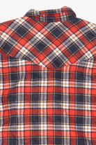 Vintage Red Ely Cattleman Quilt Lined Button Up Flannel Shirt (1990s)