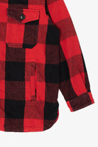 Red Plaid Lucky Brand Button Up Shirt (2010s)