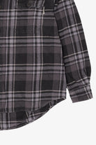 Dark Gray Plaid Wolverine Button Up Shirt (2010s)