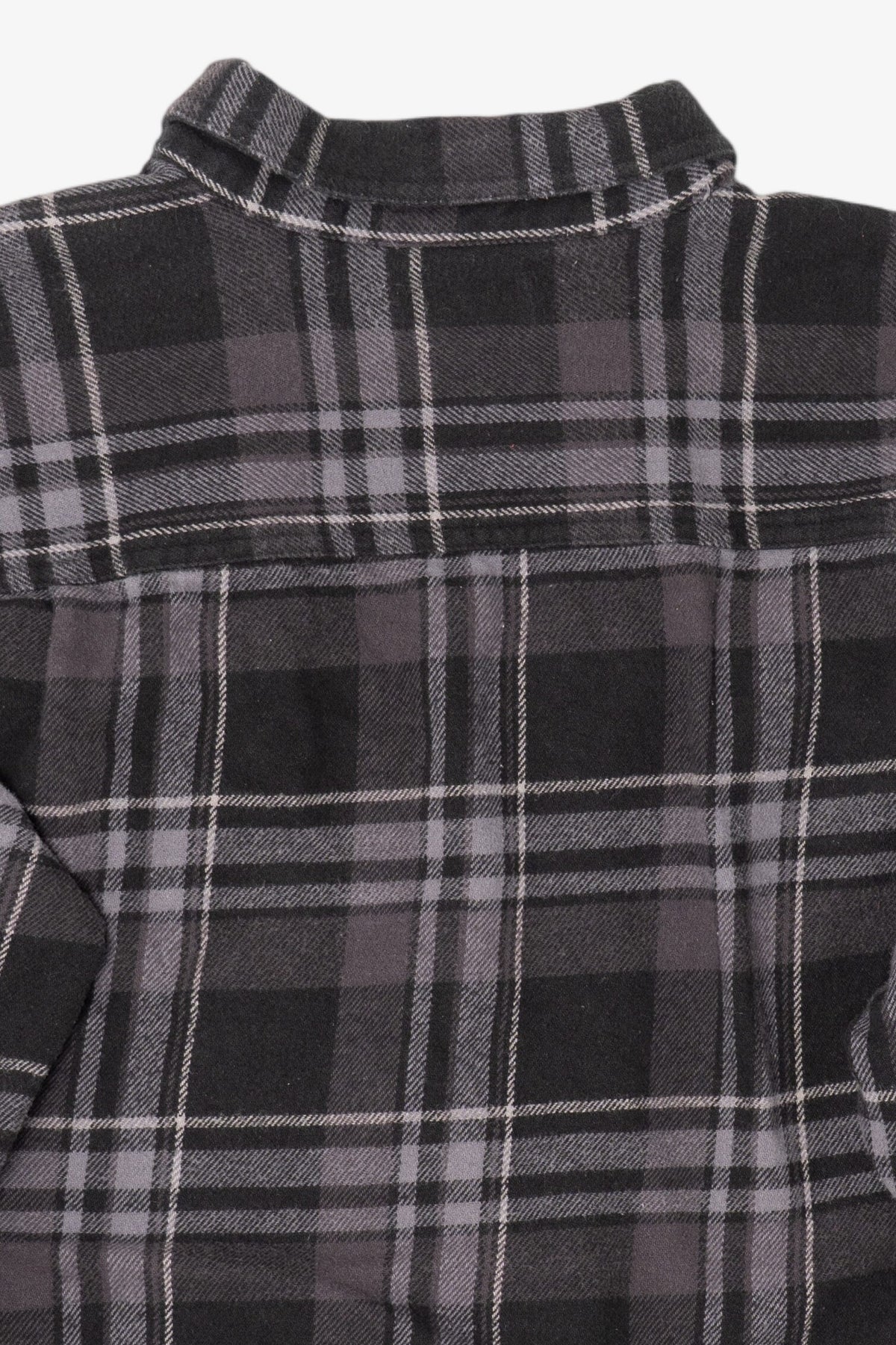 Dark Gray Plaid Wolverine Button Up Shirt (2010s)
