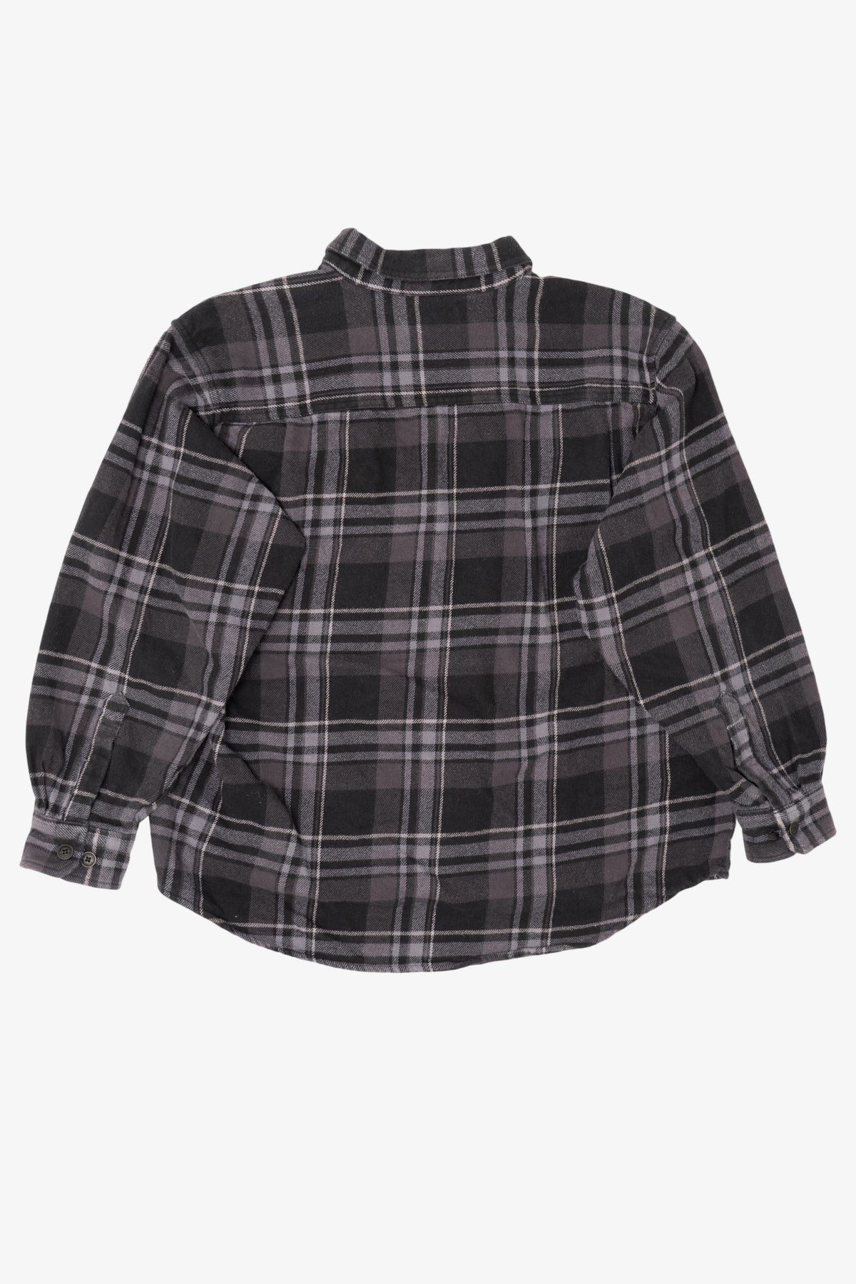 Dark Gray Plaid Wolverine Button Up Shirt (2010s)