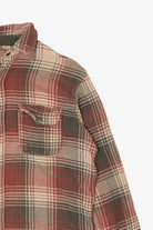 Plaid Red Head Ranch Button Up Shirt (2010s)