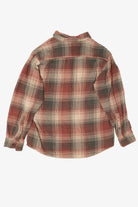 Plaid Red Head Ranch Button Up Shirt (2010s)
