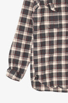 Vintage Charcoal Plaid J. Crew Button Up Shirt (1990s)