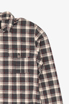 Vintage Charcoal Plaid J. Crew Button Up Shirt (1990s)