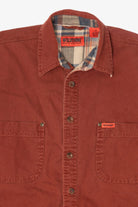 Vintage Wolverine Plaid Lined Button Up Shirt (1990s)