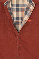 Vintage Wolverine Plaid Lined Button Up Shirt (1990s)