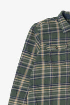 Vintage Green Woolrich Button Up Flannel Shirt (2000s)