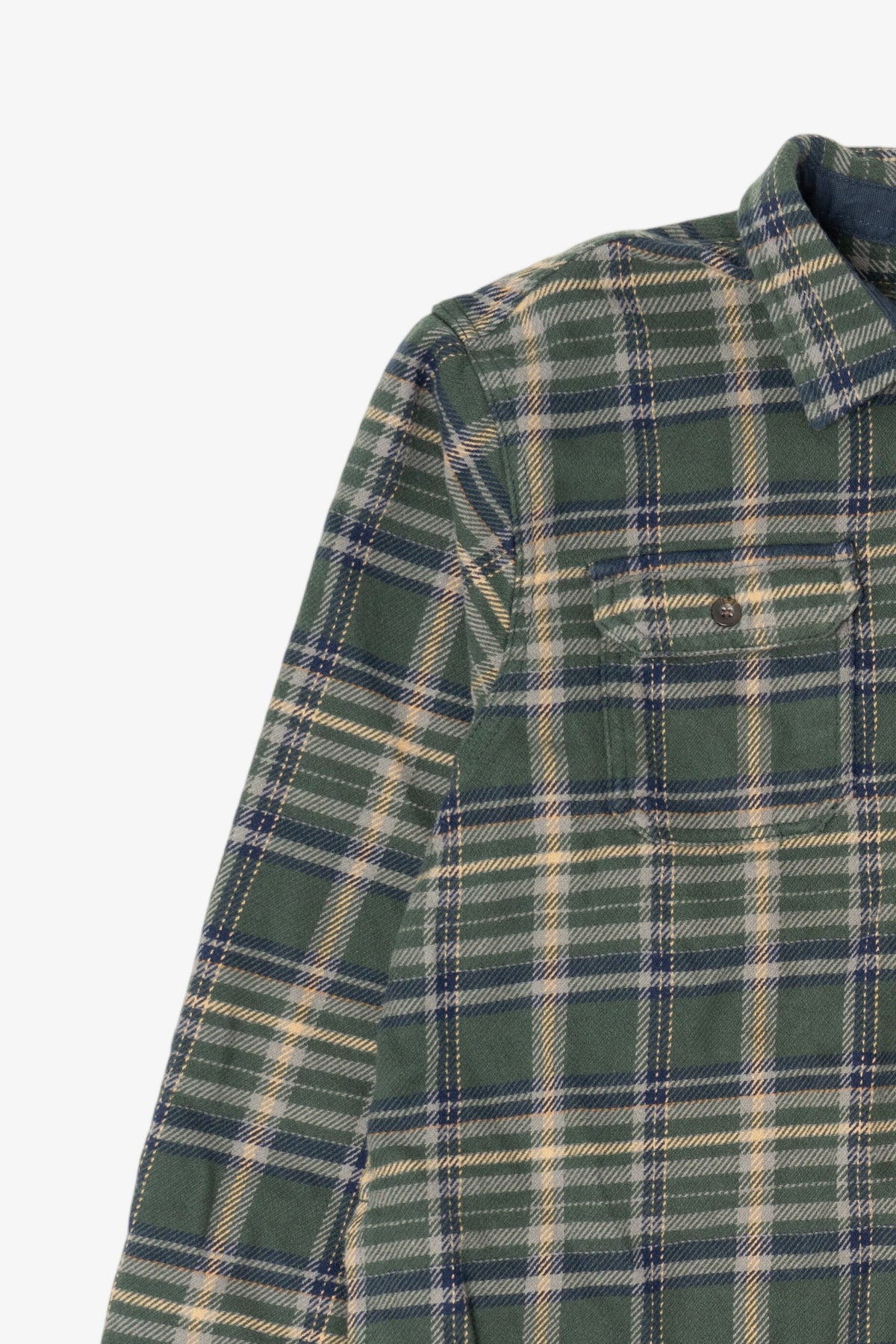 Vintage Green Woolrich Button Up Flannel Shirt (2000s)