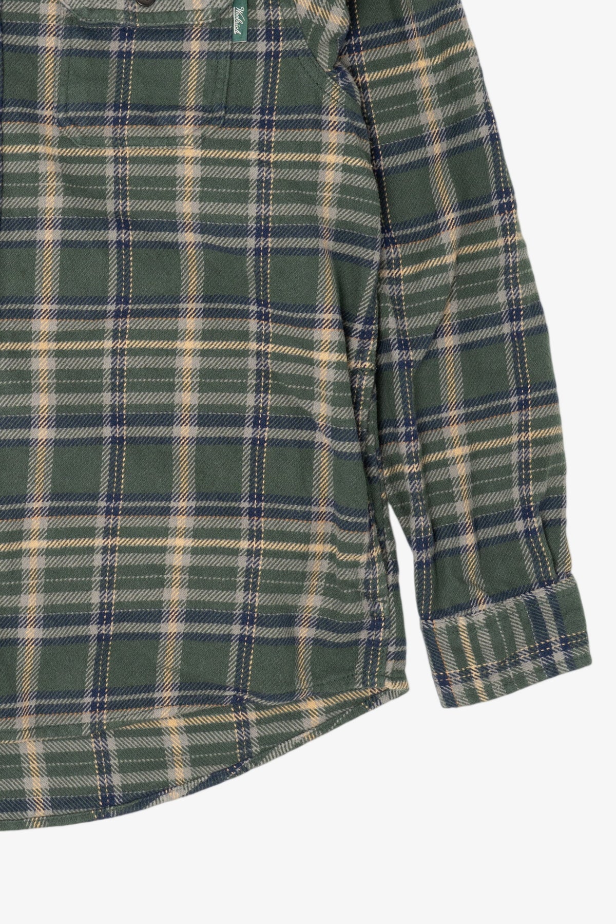 Vintage Green Woolrich Button Up Flannel Shirt (2000s)