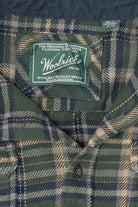 Vintage Green Woolrich Button Up Flannel Shirt (2000s)