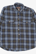 Vintage Navy Blue Moose Creek Button Up Shirt (1990s)