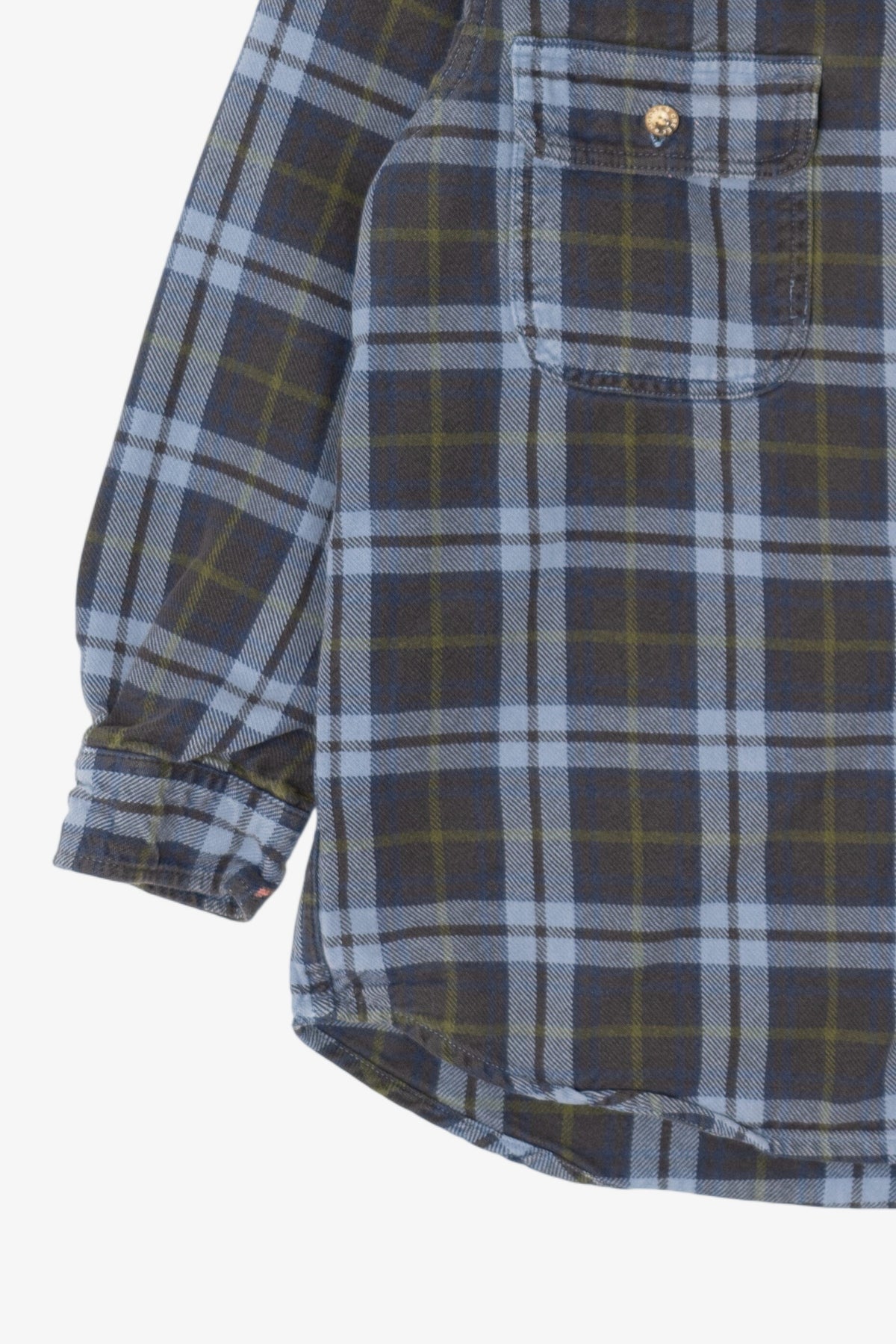 Vintage Navy Blue Moose Creek Button Up Shirt (1990s)