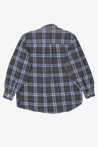 Vintage Navy Blue Moose Creek Button Up Shirt (1990s)