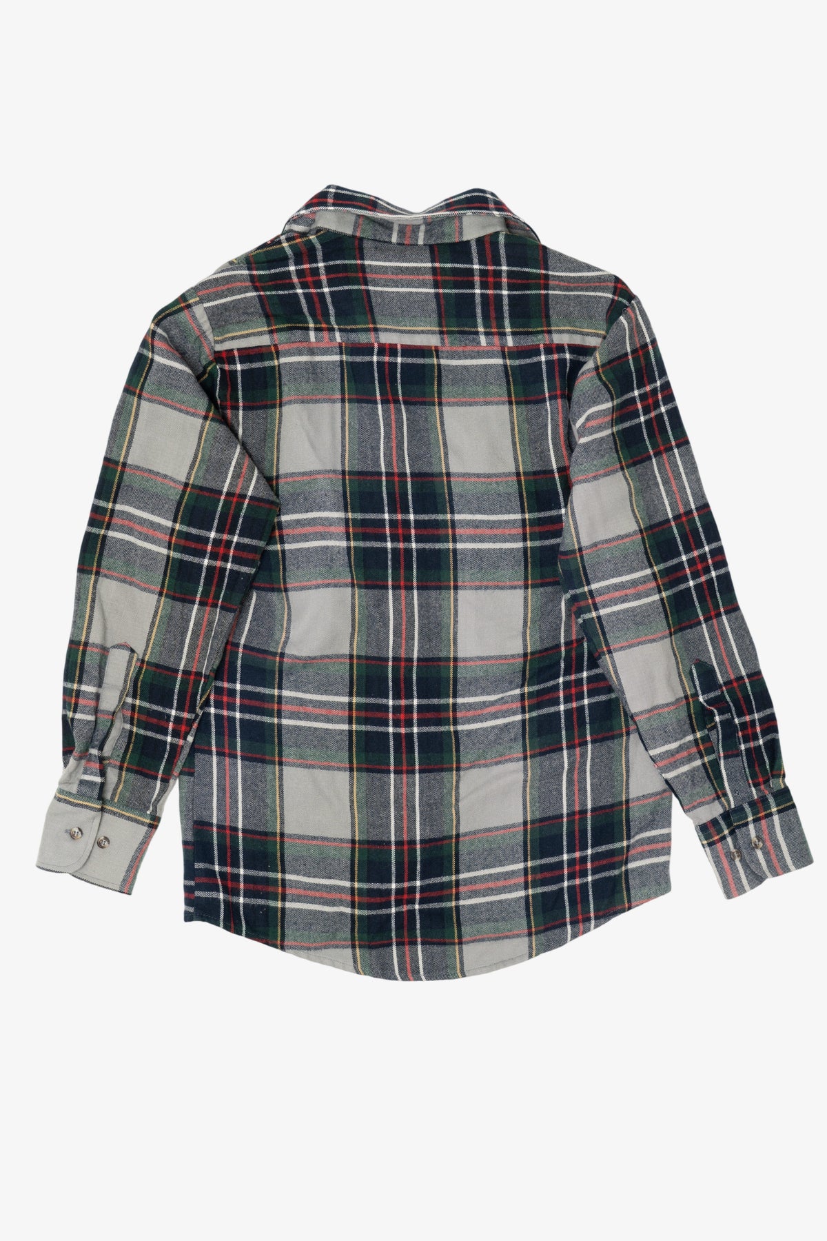 Vintage Gray Northwest Territory Button Up Flannel Shirt (1990s)