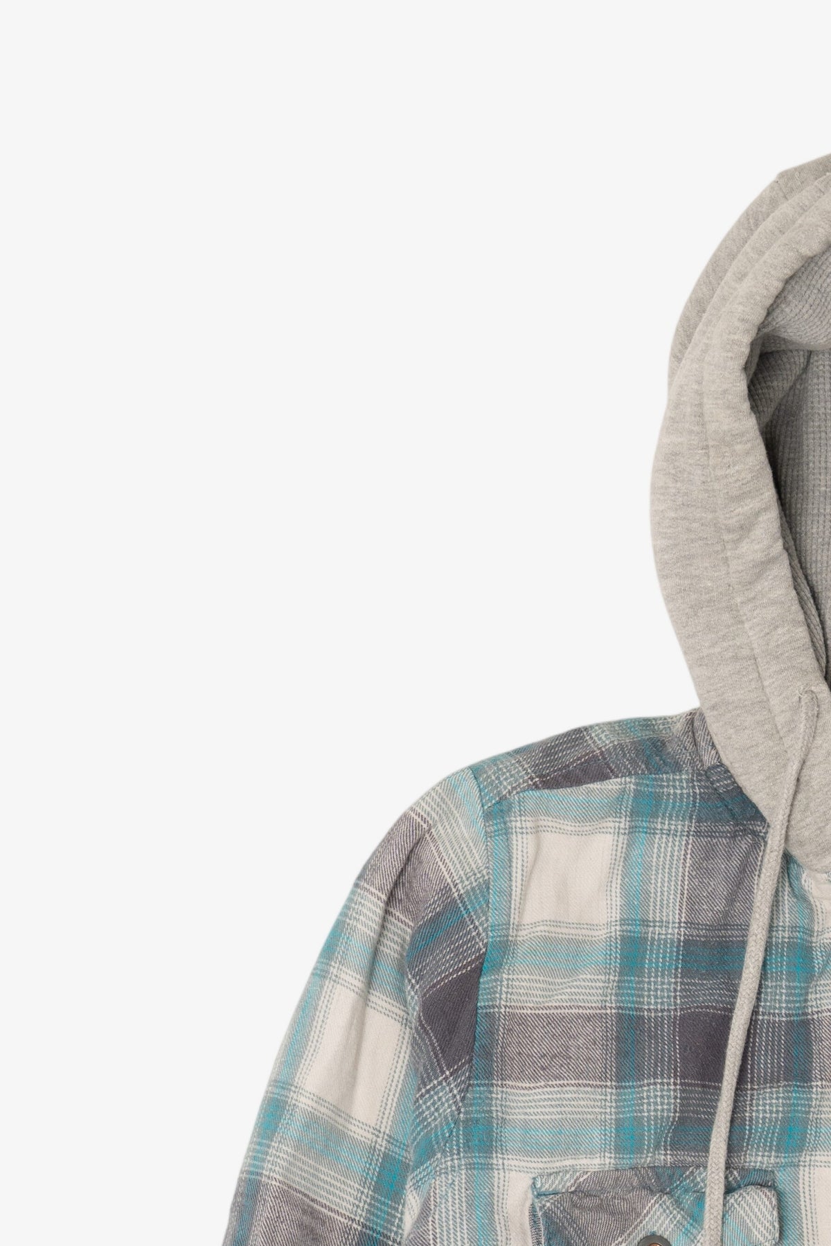Stillwater Supply Co. Hooded Plaid Button Up Jacket (2010s)