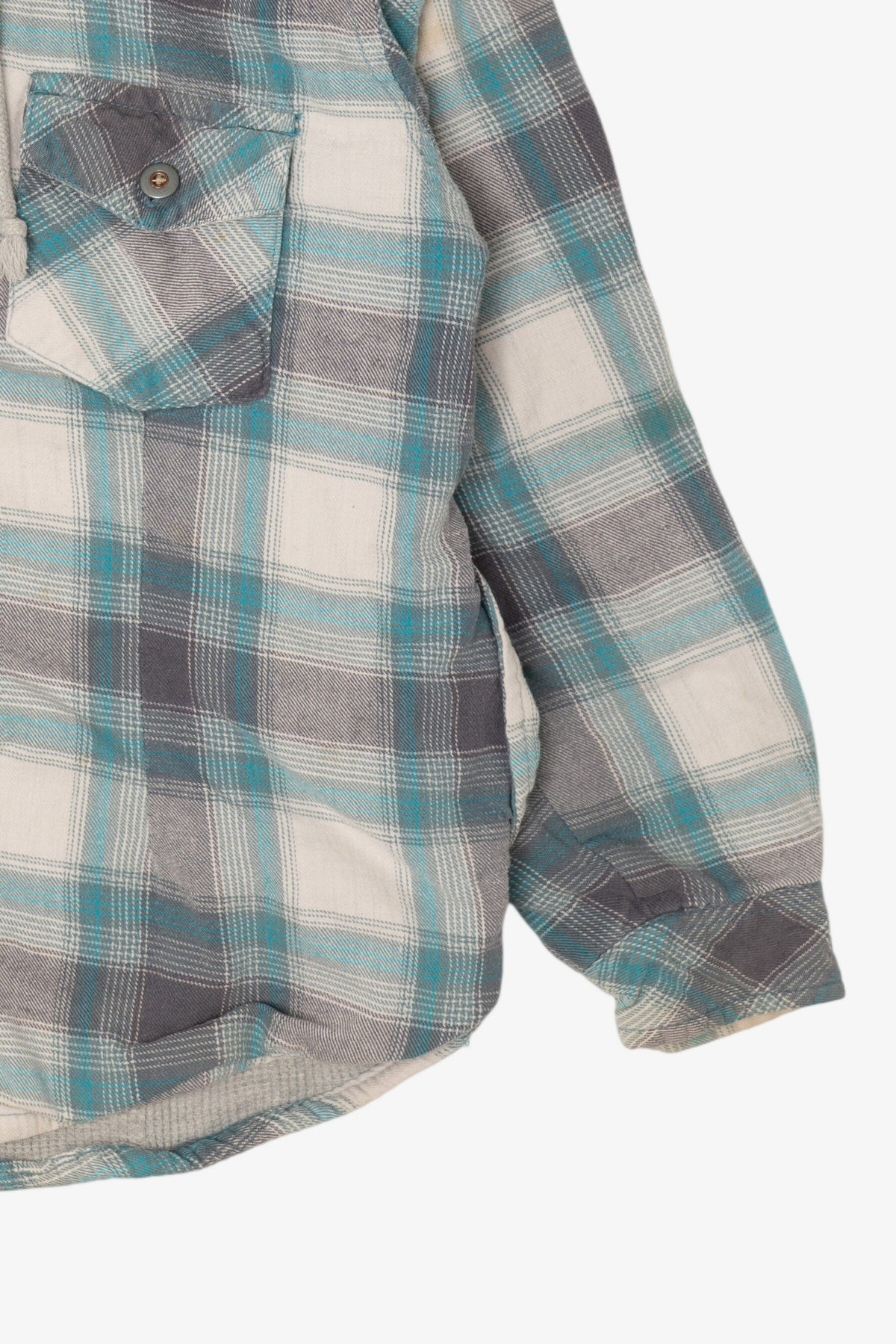 Stillwater Supply Co. Hooded Plaid Button Up Jacket (2010s)