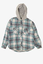 Stillwater Supply Co. Hooded Plaid Button Up Jacket (2010s)