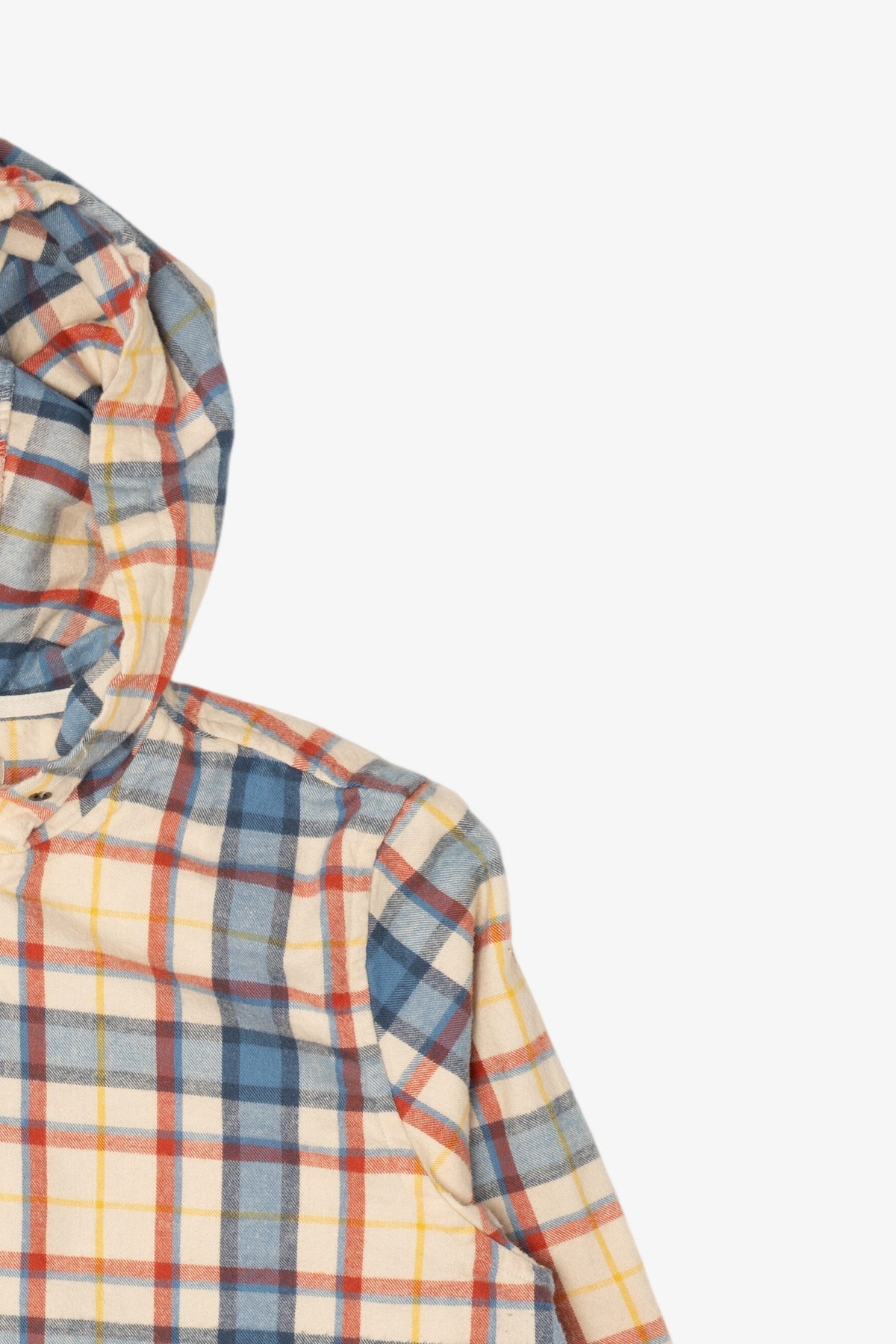 L.L. Bean Plaid Hooded Full Zip Flannel Shirt (2010s)