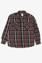 Black And Red Plaid Dickies Button Up Shirt (2010s)