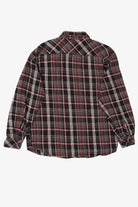 Black And Red Plaid Dickies Button Up Shirt (2010s)