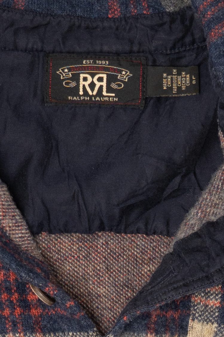 Vintage Plaid Flannel Ralph Lauren Button Up Shirt (1990s)