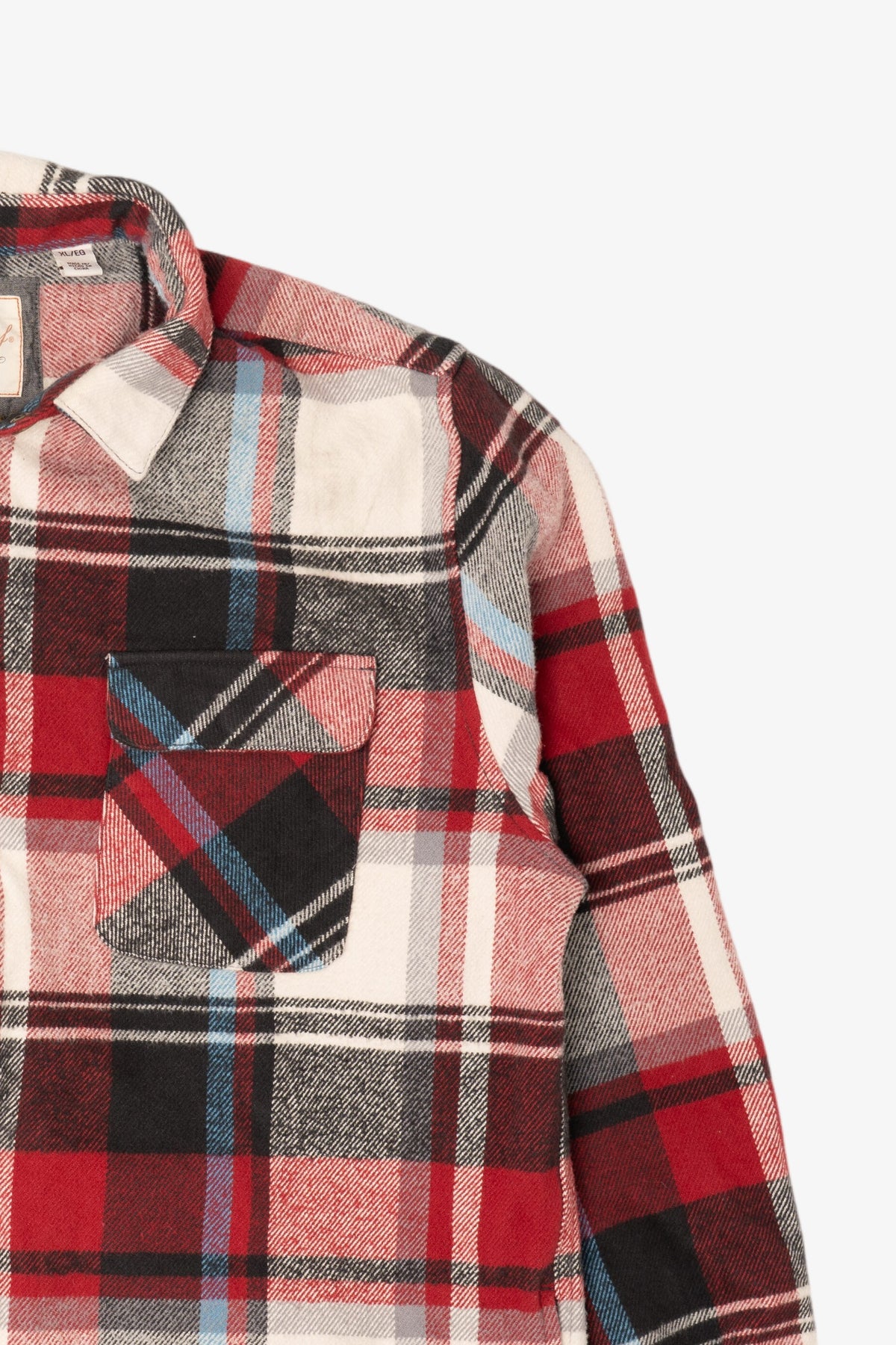 Red Plaid Weatherproof Button Up Shirt (2020s)